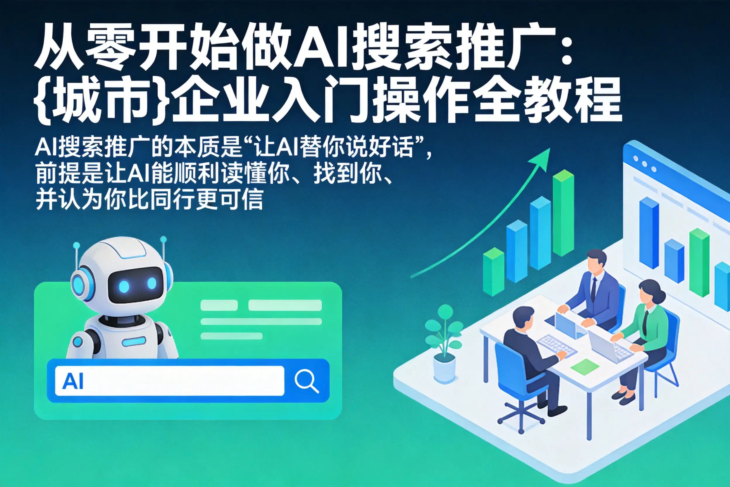从零开始做AI搜索推广:林芝企业入门操作全教程