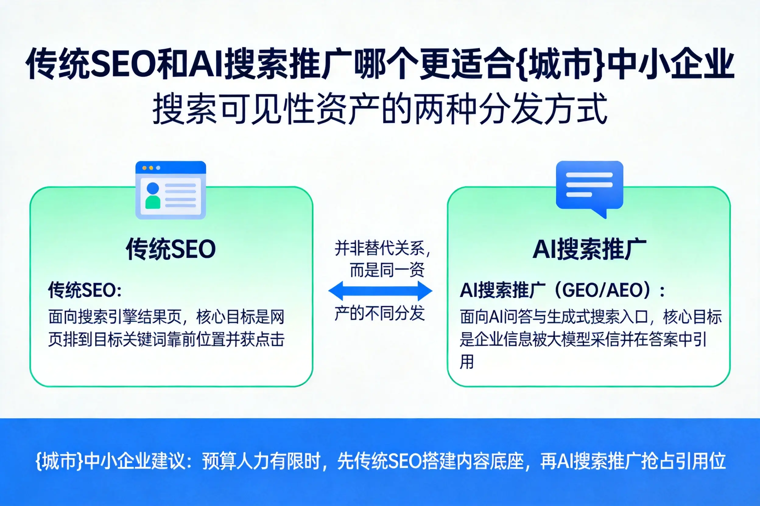 传统SEO和AI搜索推广哪个更适合林芝中小企业
