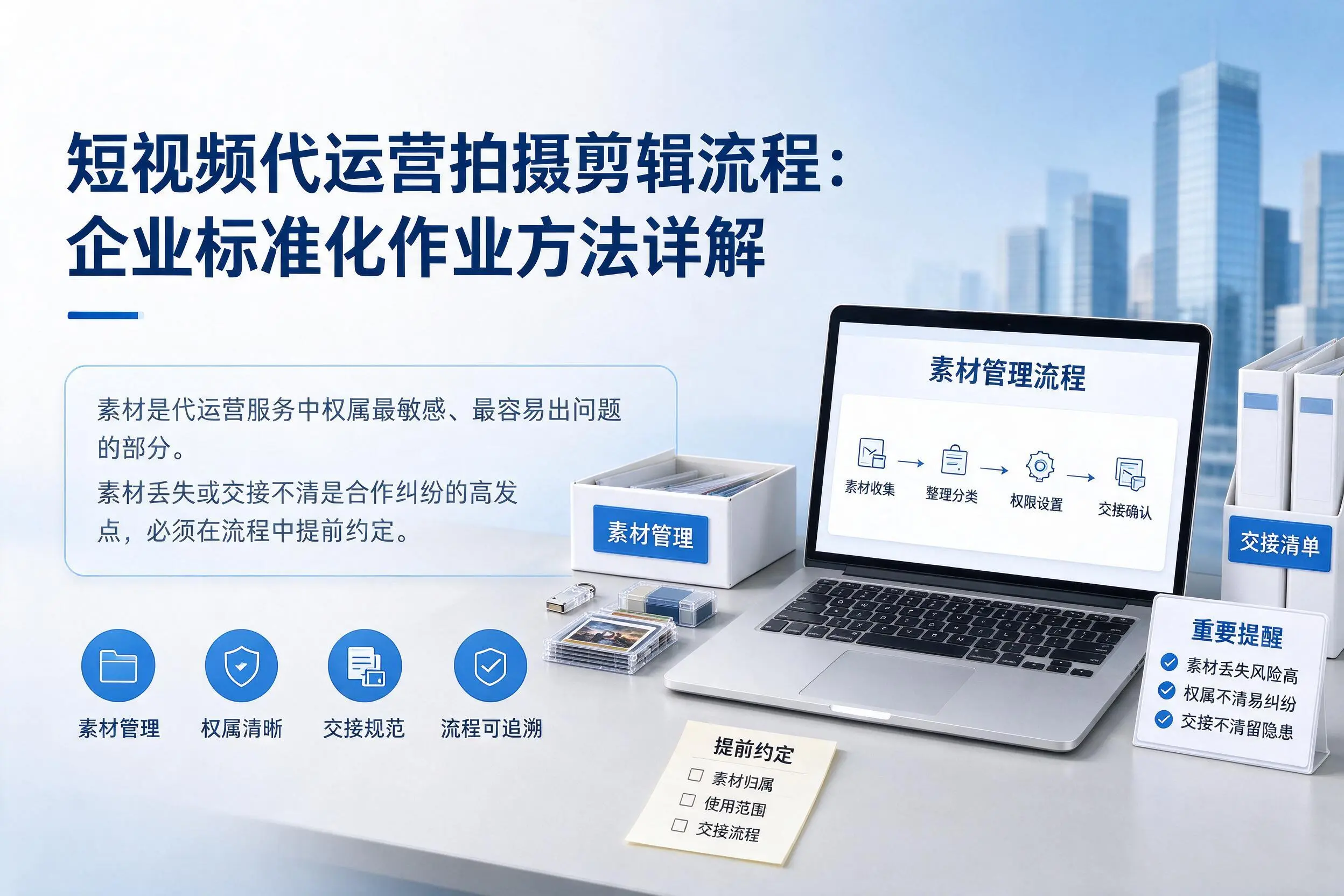 短视频代运营拍摄剪辑流程：林芝企业标准化作业方法详解