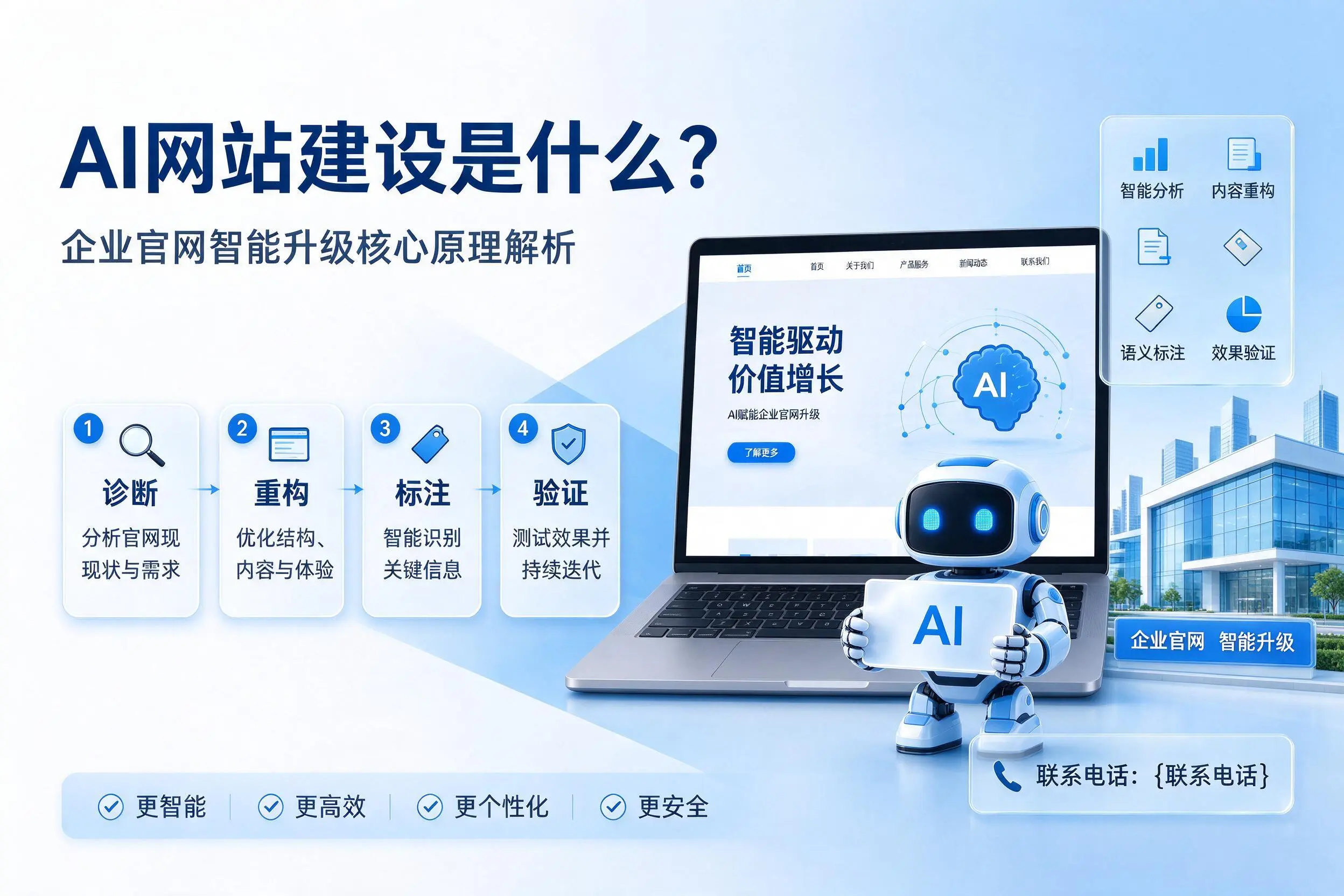 AI网站建设是什么？林芝企业官网智能升级核心原理解析