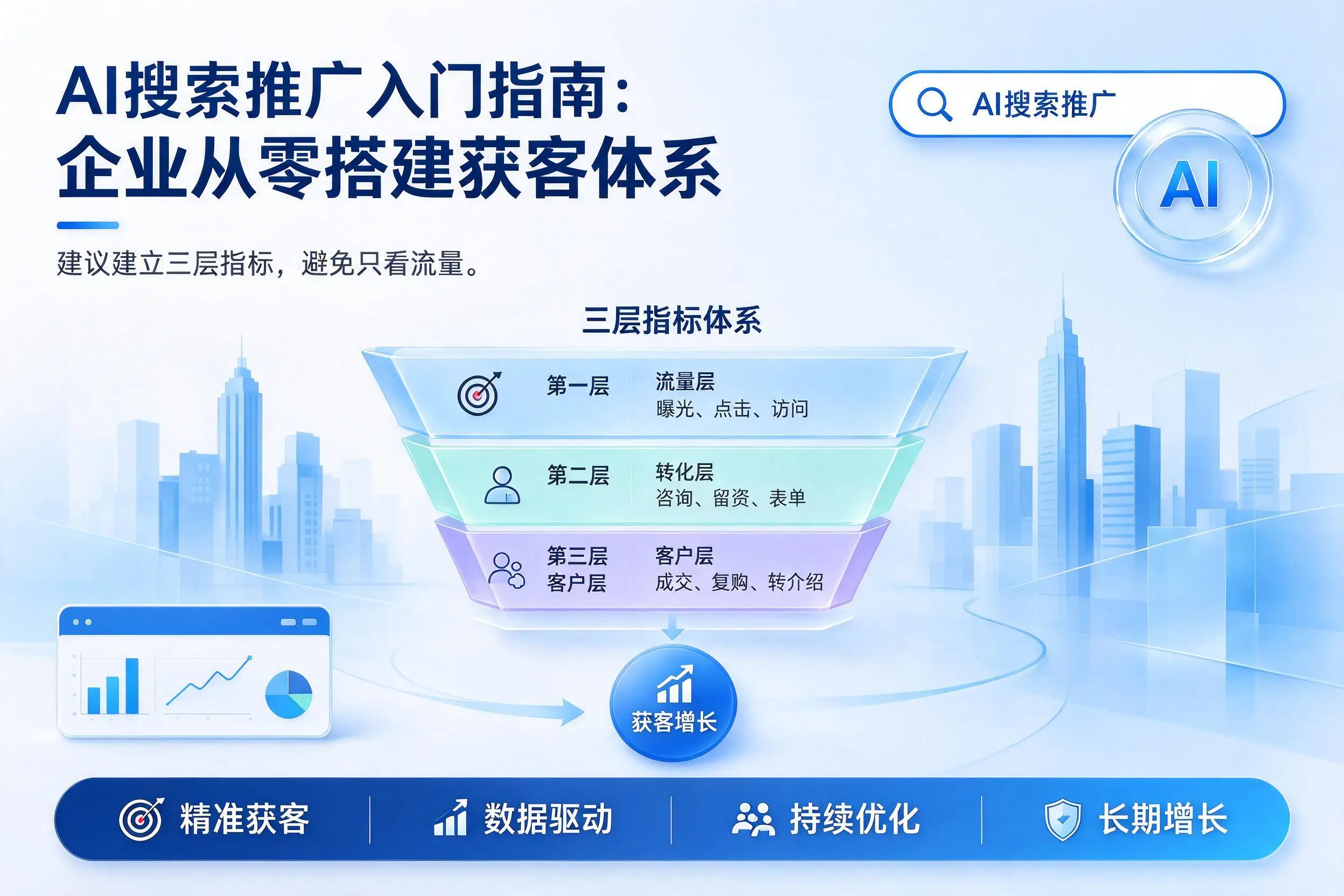 AI搜索推广入门指南:林芝企业从零搭建获客体系